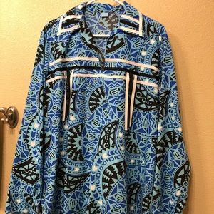 Authentic Native American men’s ribbon shirt